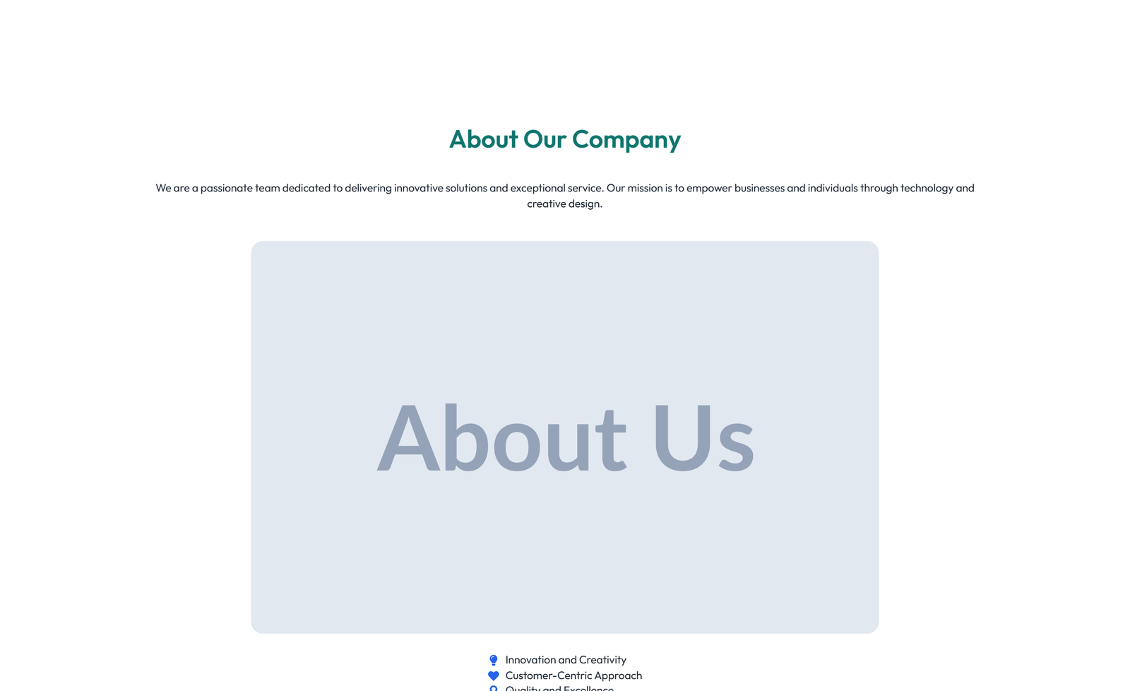 Centered About with Image, Counter Stats Row 7 - Elementor component