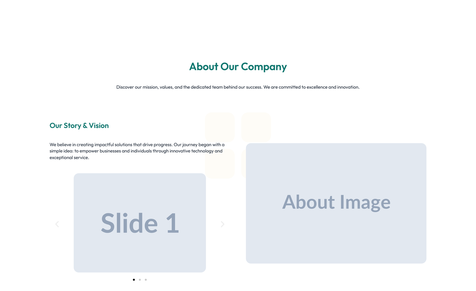 Split About with Text and CTA Left and Video Right 14 - Elementor component
