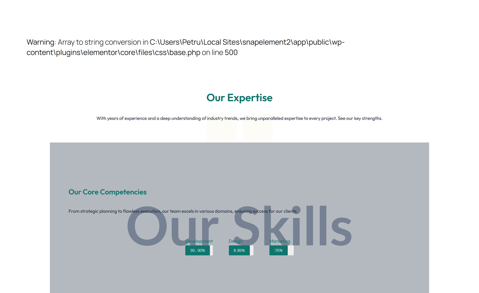Split About with Text and CTA Left and Image Right 18 - Elementor component