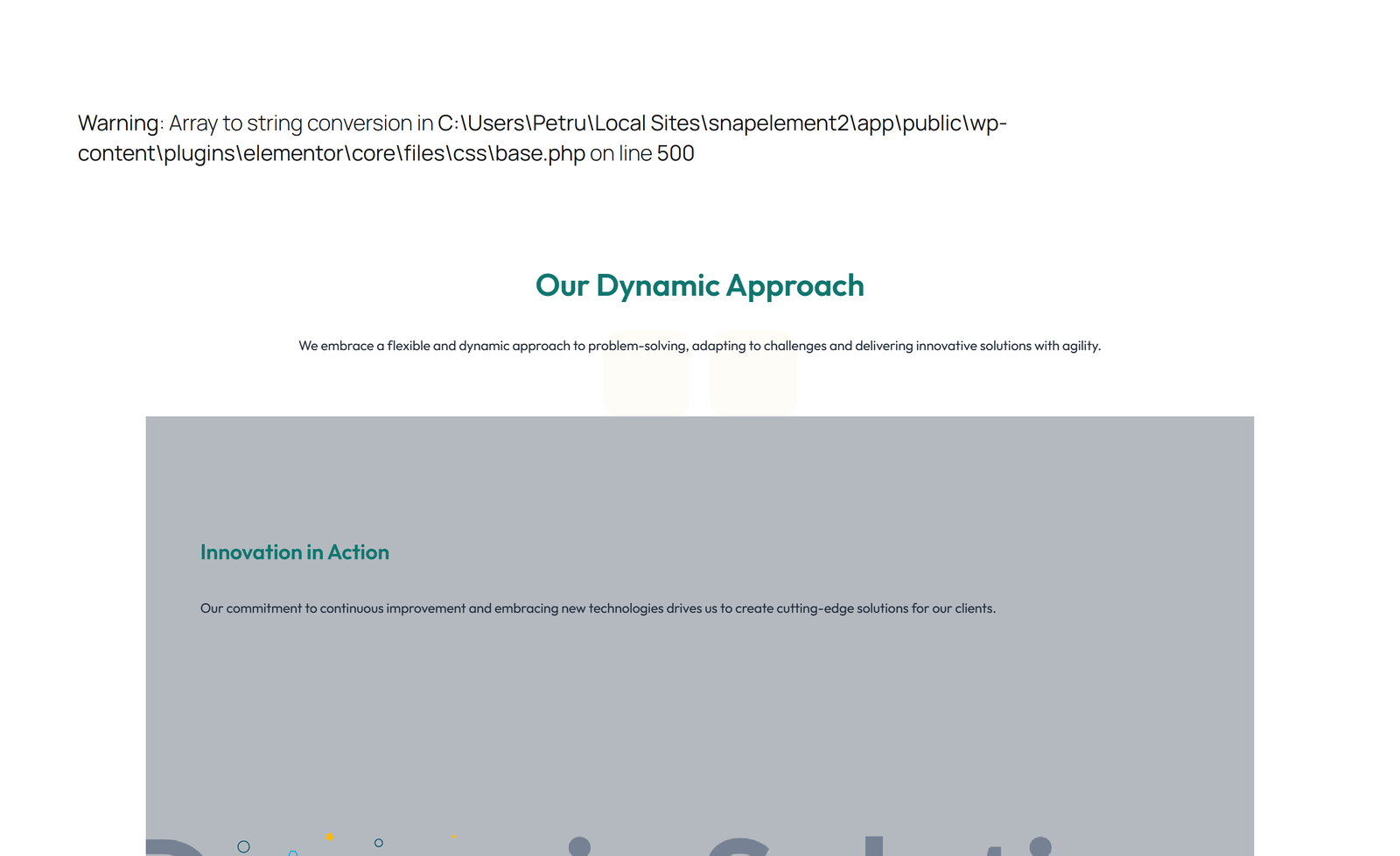 Split About with Image Left and Text and Icon-list Right 18 - Elementor component