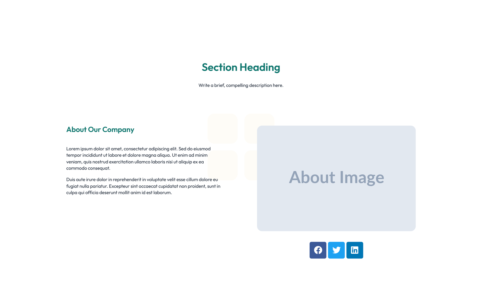 Split About with Text and CTA Left and Video Right 21 - Elementor component