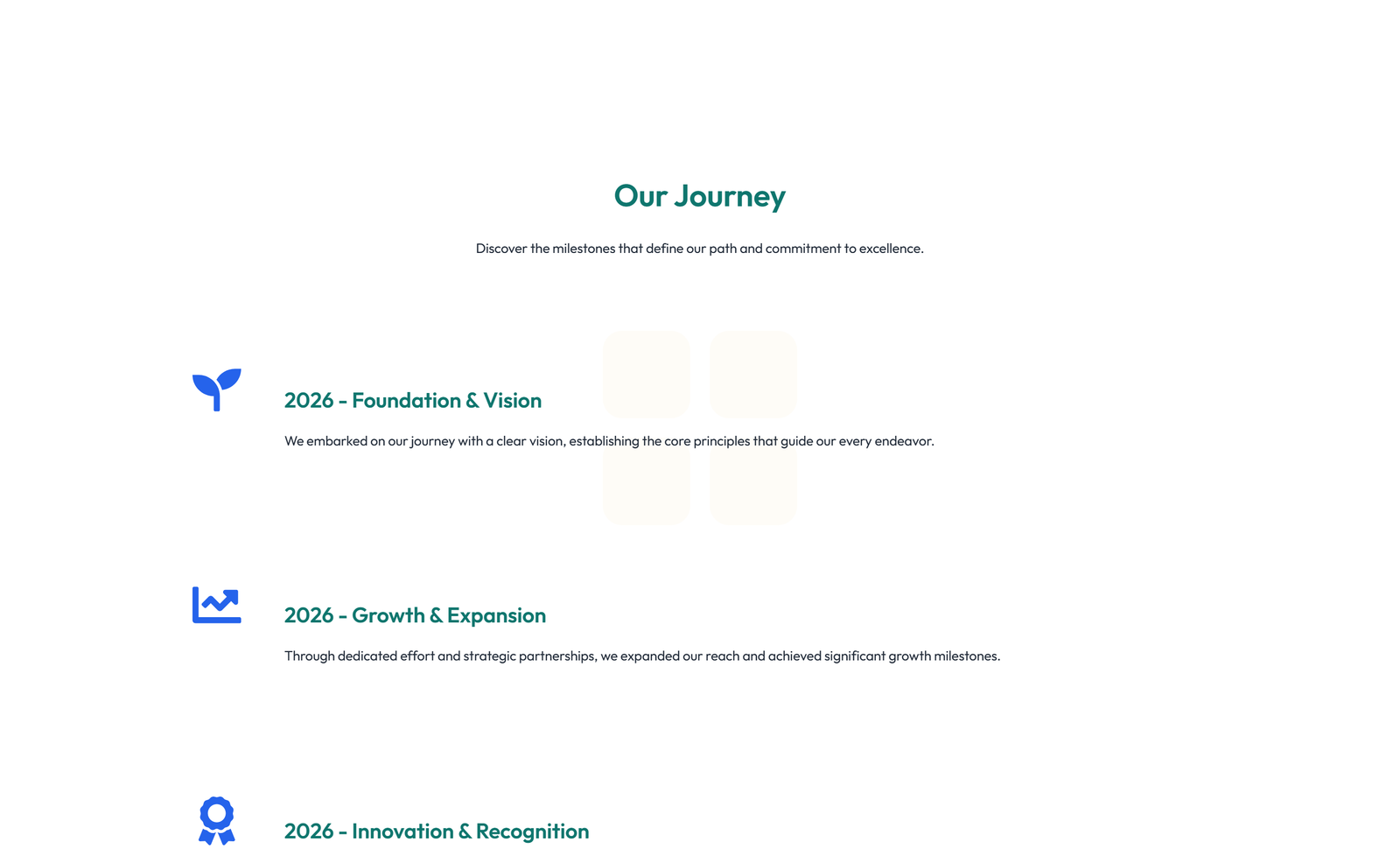 Screenshot of Split About with Image Left and Text and Icon-list Right 25 - Elementor About Sections component