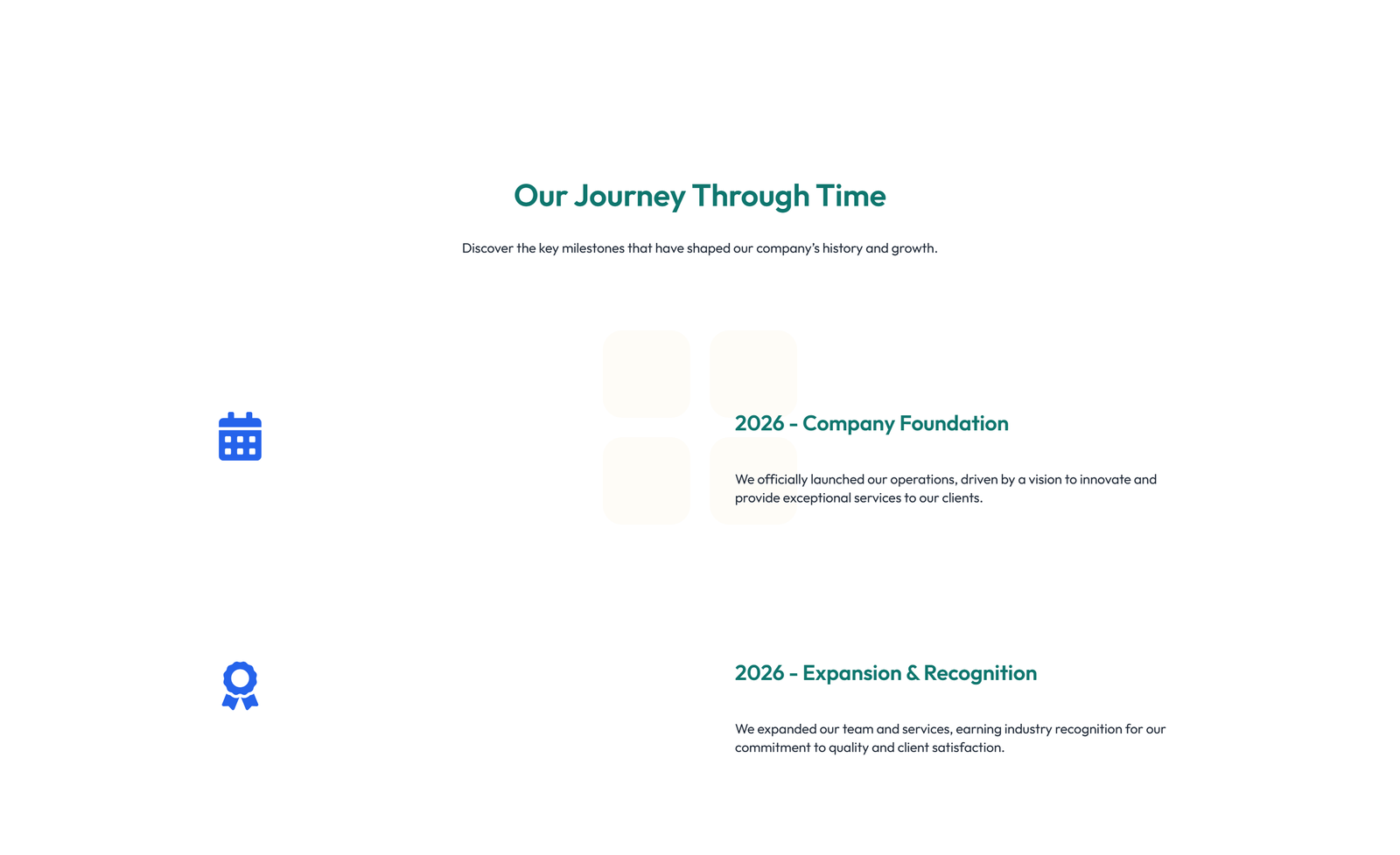 Screenshot of Split About with Text and CTA Left and Video Right 25 - Elementor About Sections component