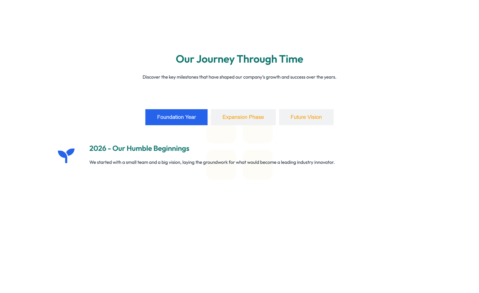 Screenshot of Split About with Text and CTA Left and Image Right 26 - Elementor About Sections component