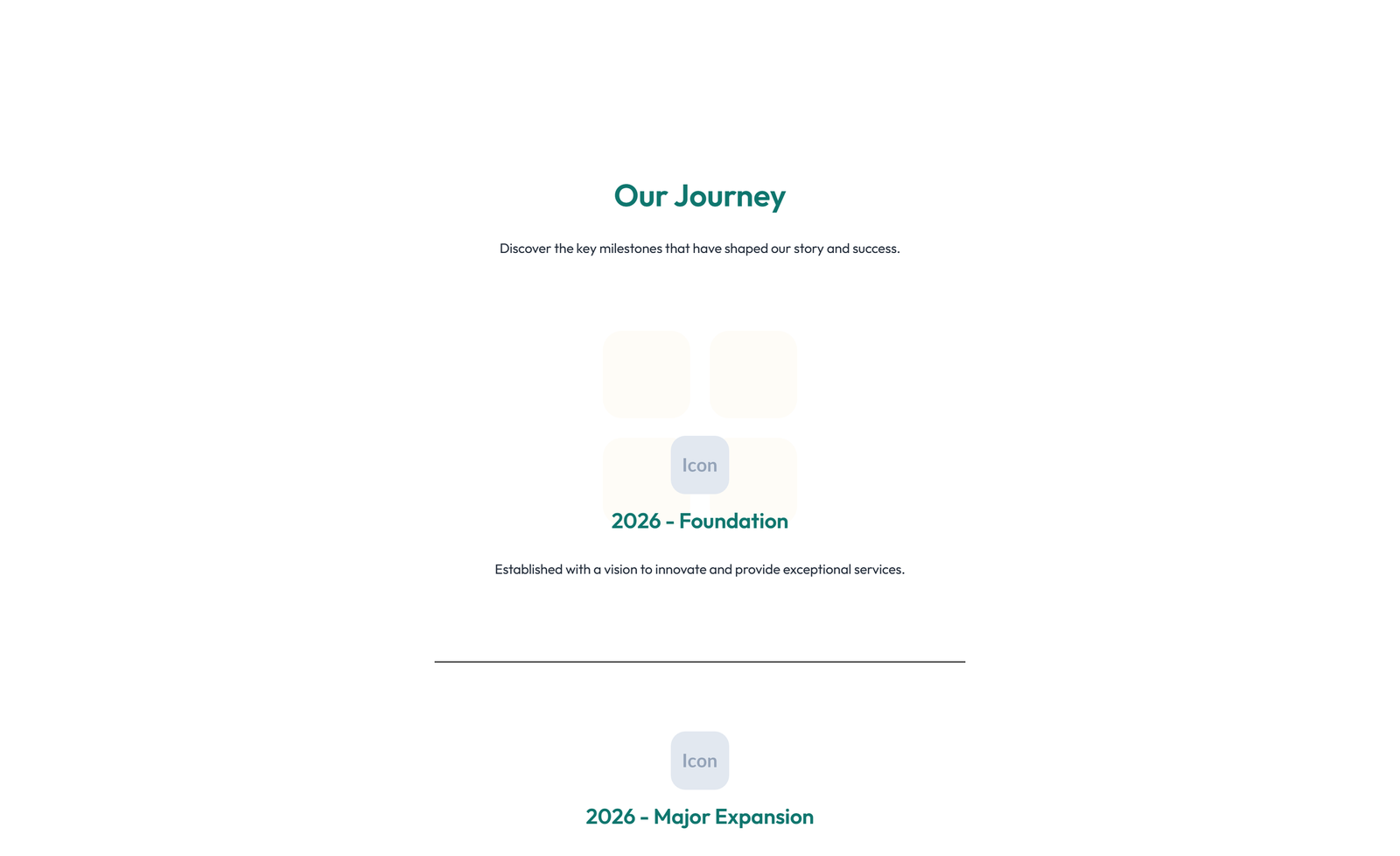 Screenshot of Split About with Image Left and Text and Icon-list Right 26 - Elementor About Sections component