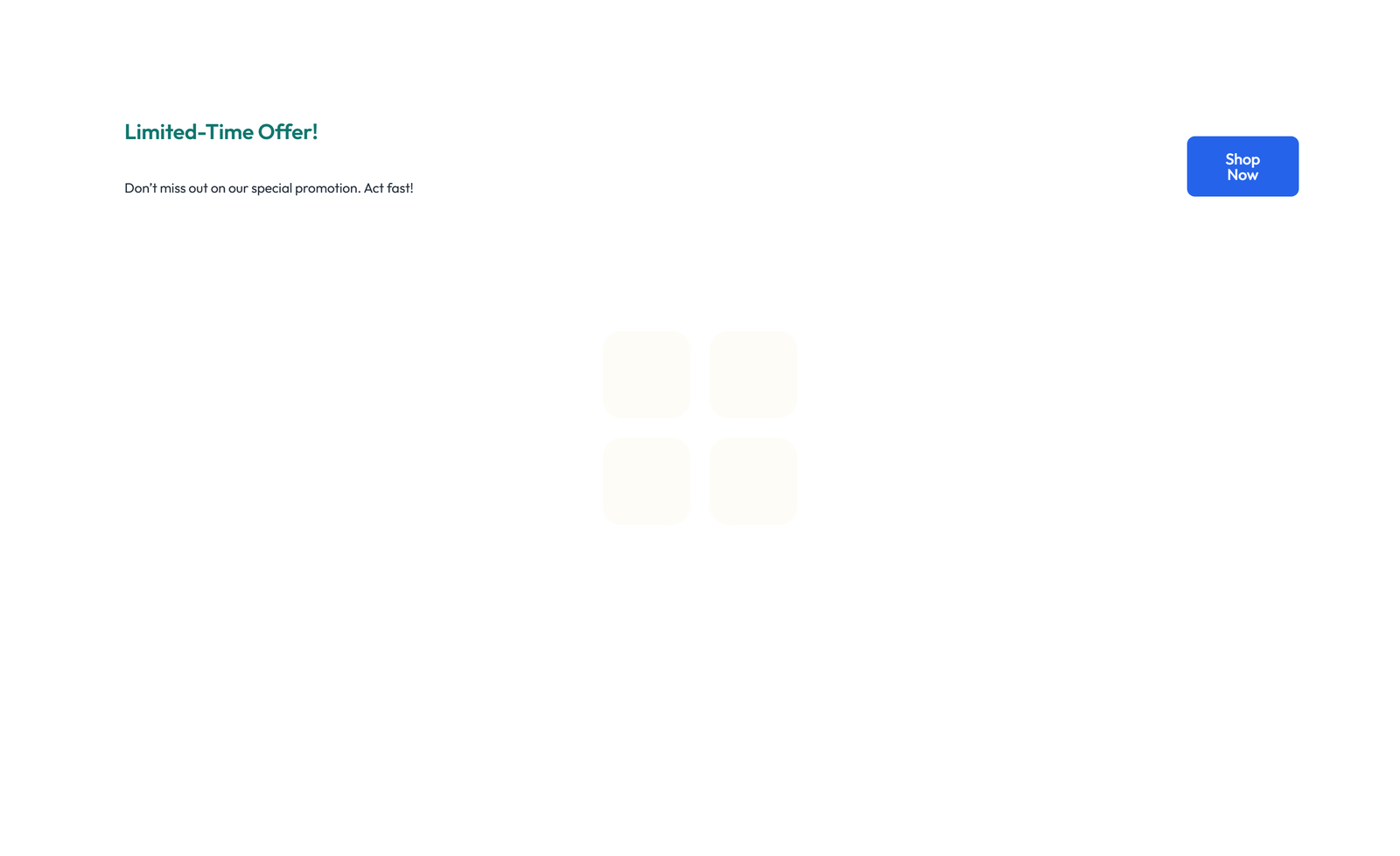 Screenshot of Banner Layout Style 2 3 - Elementor Banner / Announcements component