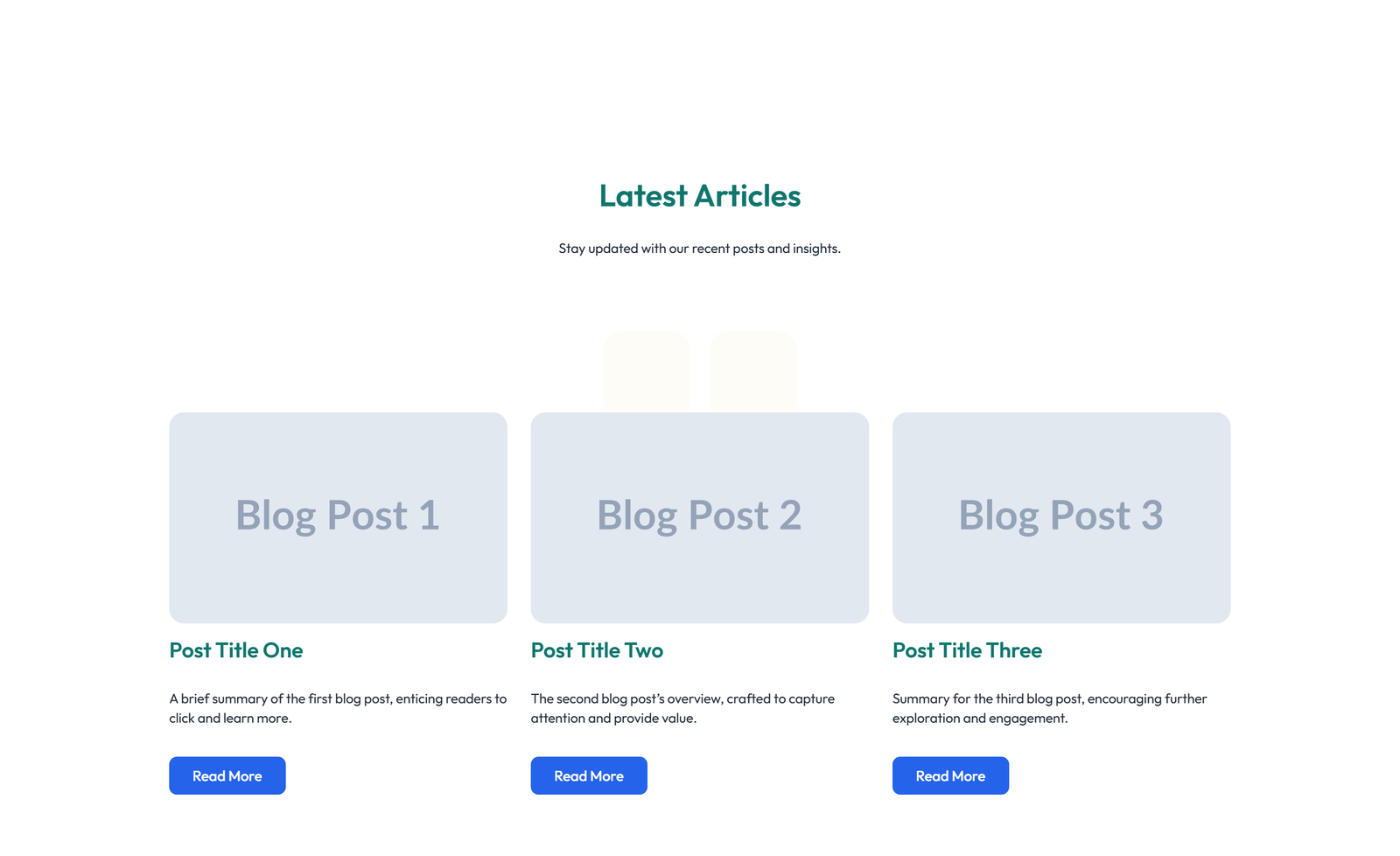 Blog Layout Style 1 - Elementor component