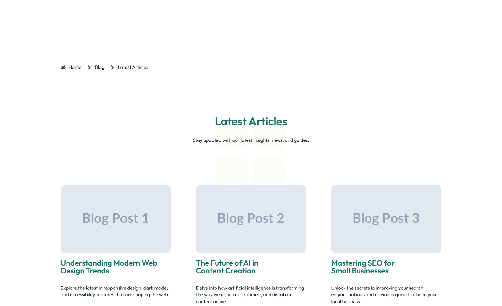 Blog Layout Style 2 4 - Elementor component