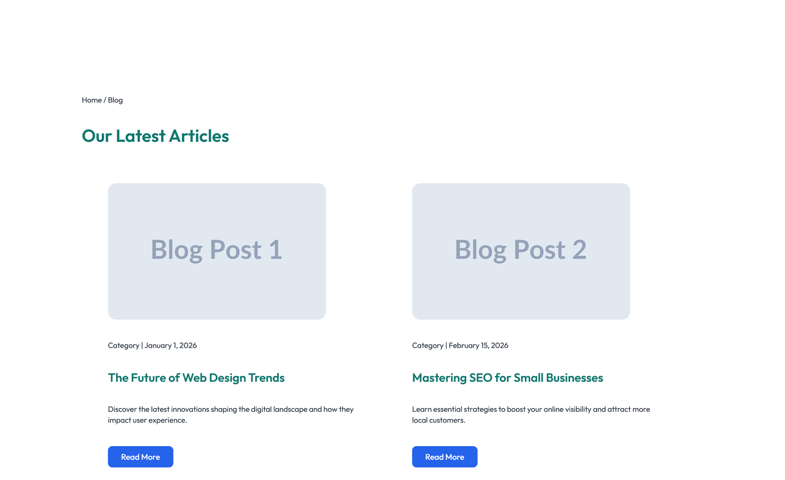 Blog Layout Style 6 7 - Elementor component