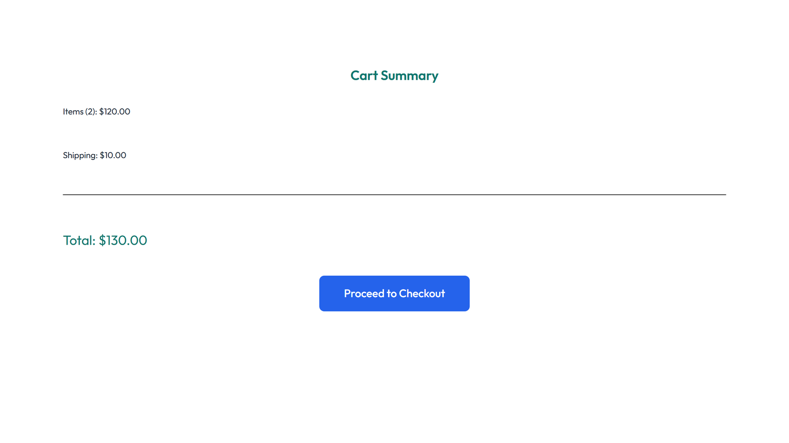 Screenshot of Cart and Checkout Design 3 - Elementor Cart & Checkout component