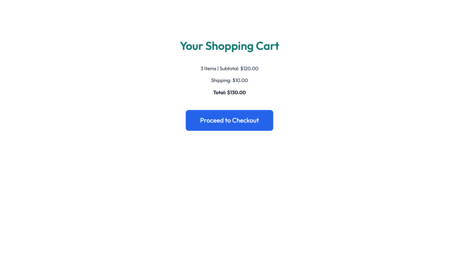 Screenshot of Cart and Checkout Design 6 - Elementor Cart & Checkout component