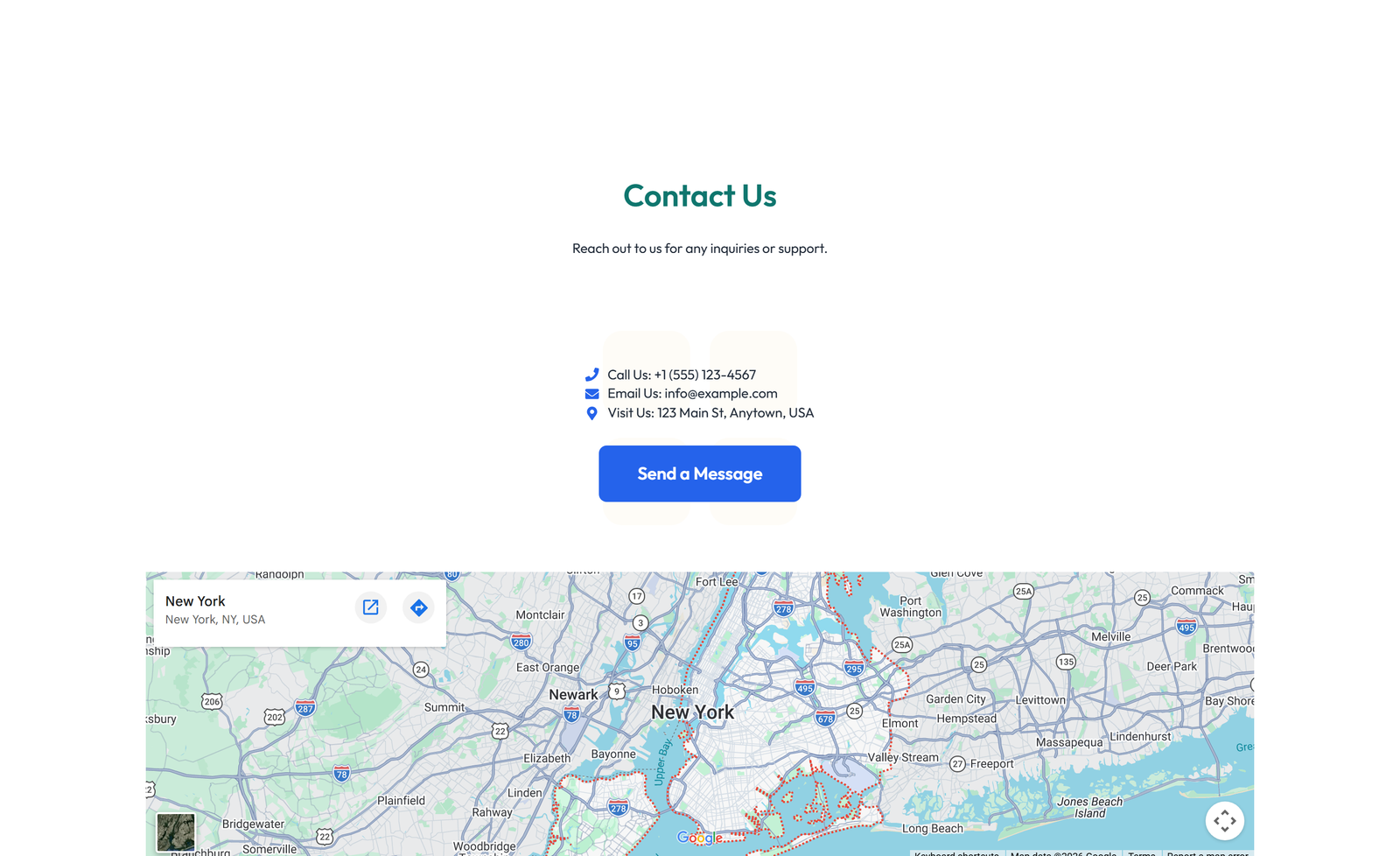 Split Contact with Info Left and Image Right 38 - Elementor component