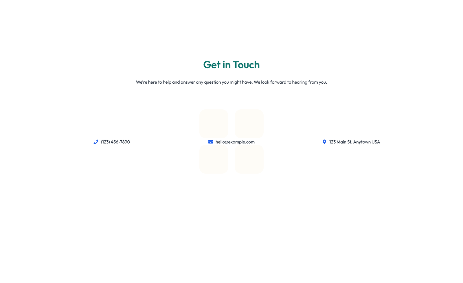 Screenshot of Split Contact with Info Left and Form Right 83 - Elementor Contact Sections component