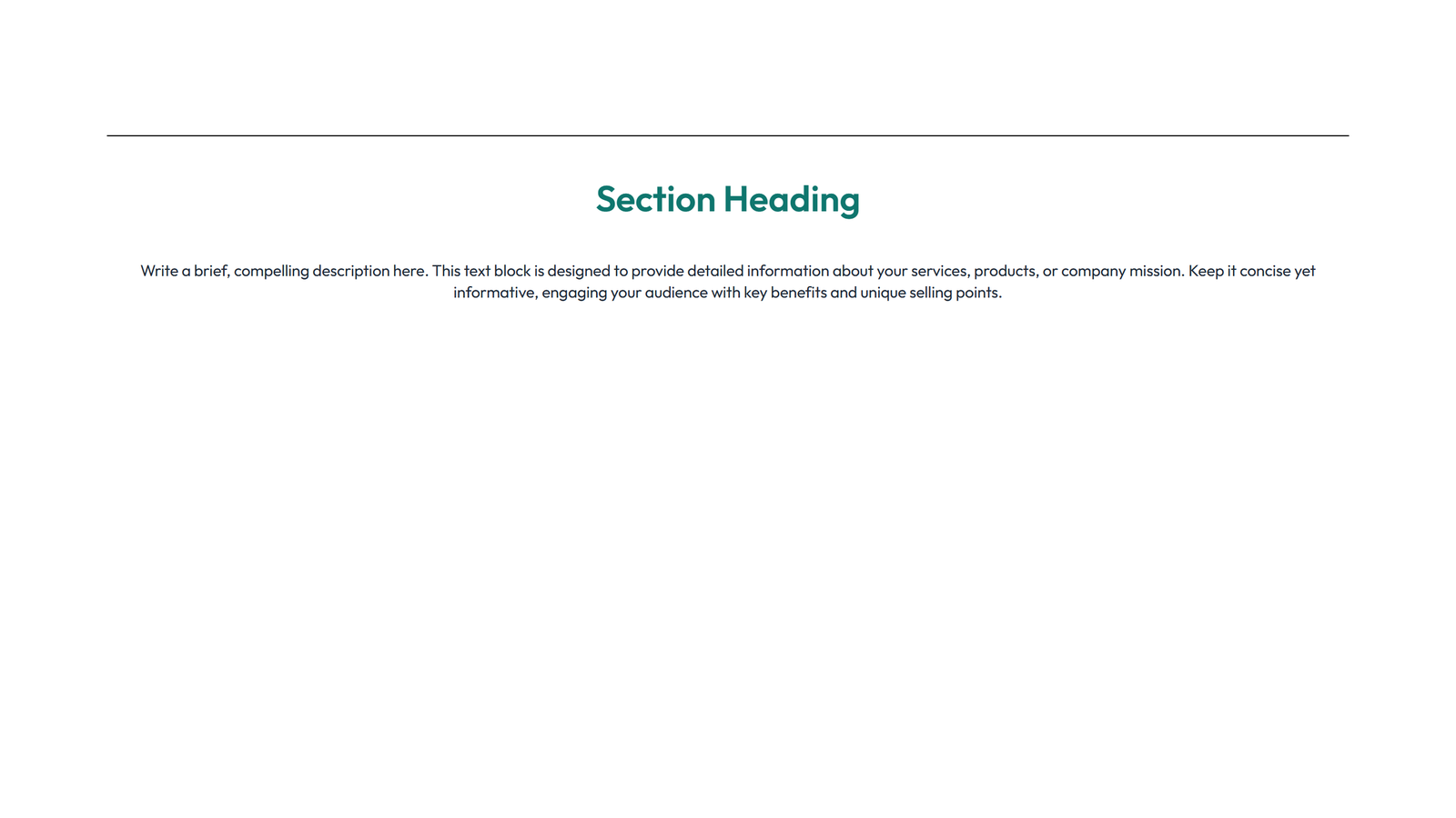Screenshot of Content Layout Style 3 - Elementor Content / Text Blocks component