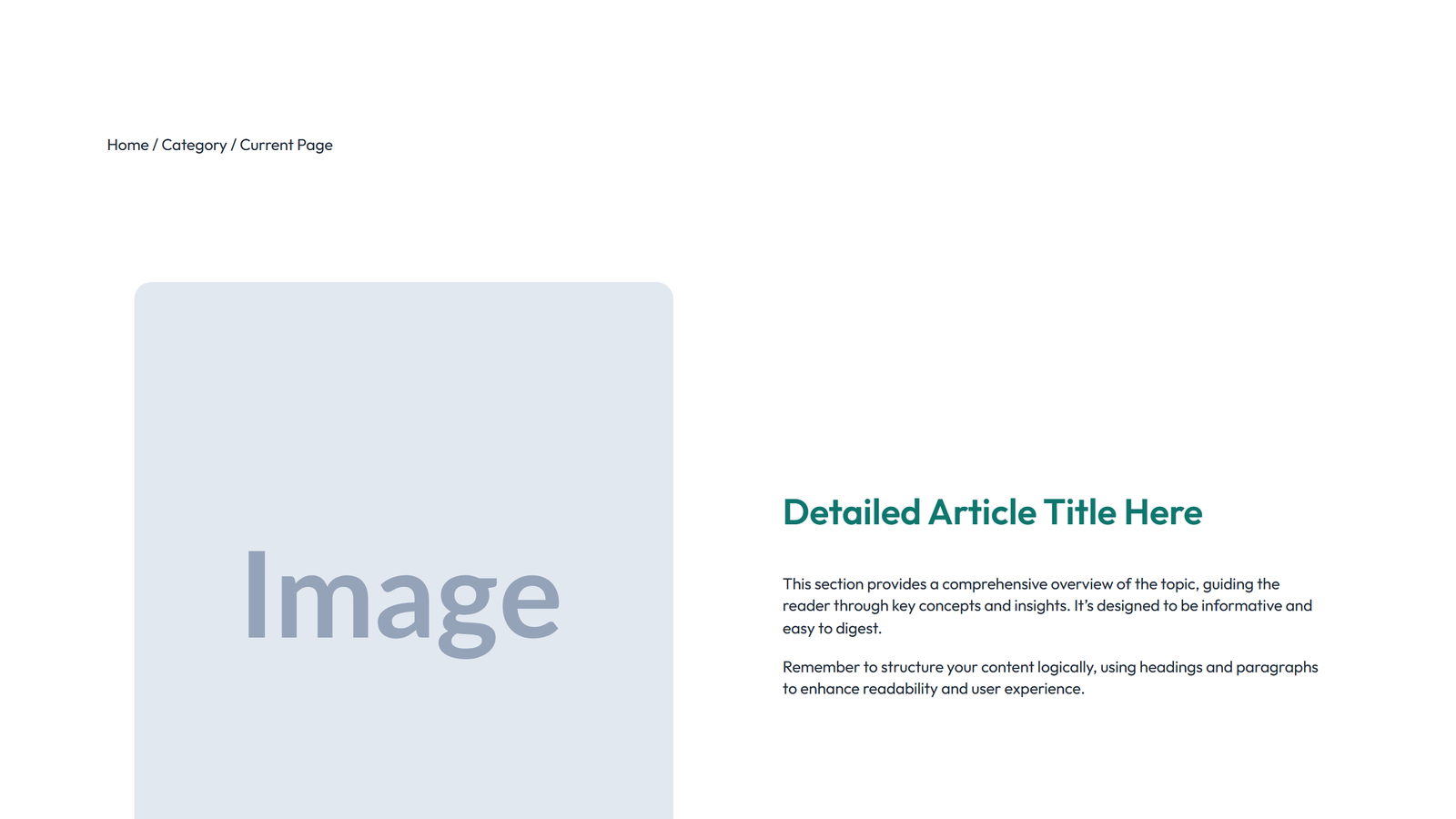 Content Layout Style 6 7 - Elementor component
