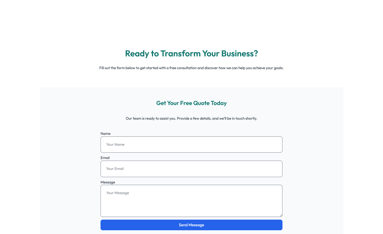 Screenshot of Centered Call to Action with Heading, Two CTA Buttons 8 - Elementor CTA Sections component