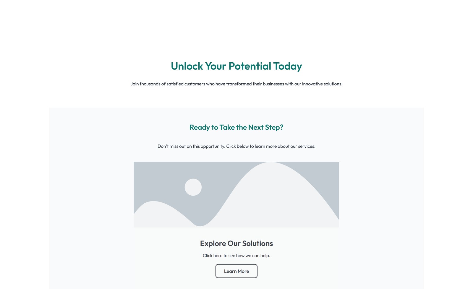 Centered Call to Action with Heading, Subtitle, CTA, Note 8 - Elementor component