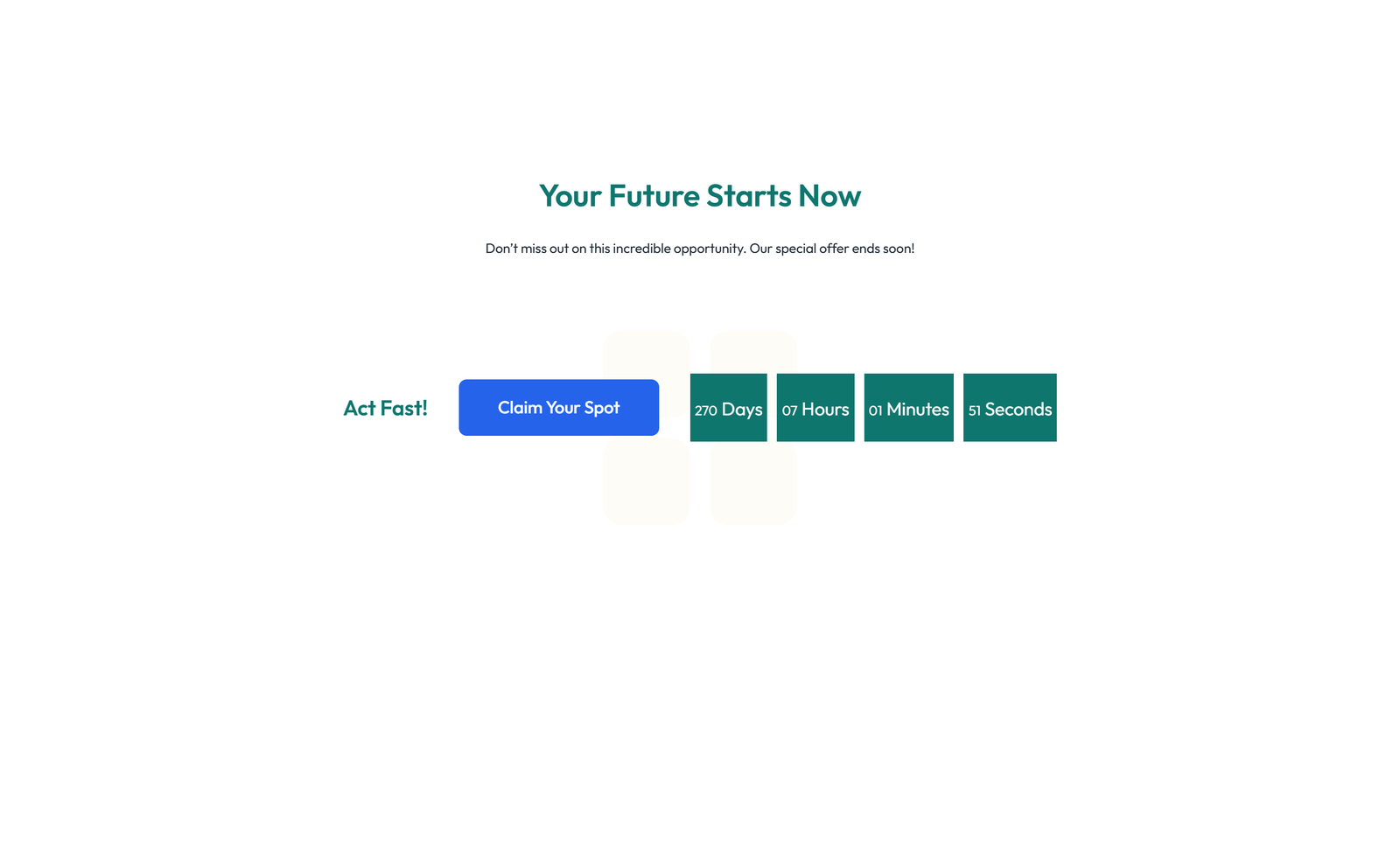 Screenshot of Split Call to Action with Text and Benefits List and 9 - Elementor CTA Sections component