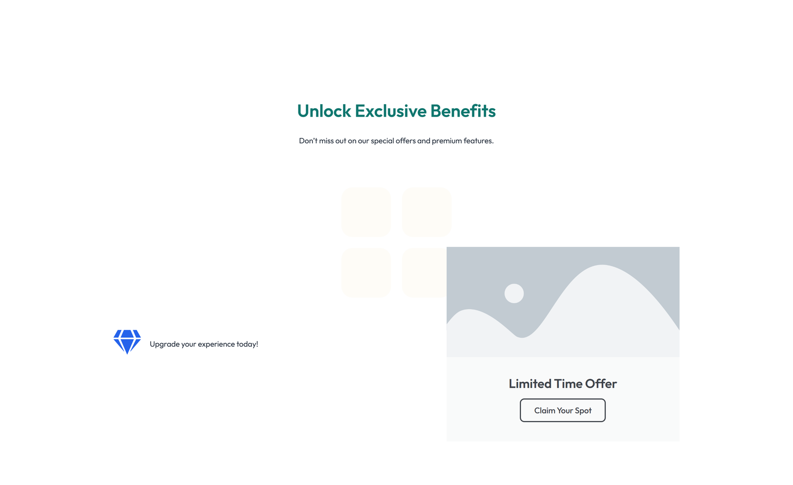 Screenshot of Call to Action with Bar: Icon, Text, CTA 25 - Elementor CTA Sections component