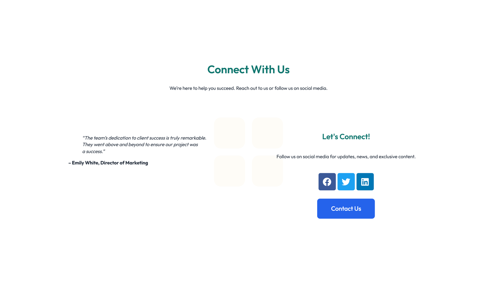 Screenshot of Split Call to Action with Text and Benefits List and 30 - Elementor CTA Sections component