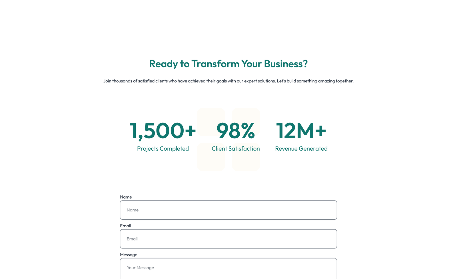 Screenshot of Centered Call to Action with Heading, Two CTA Buttons 33 - Elementor CTA Sections component