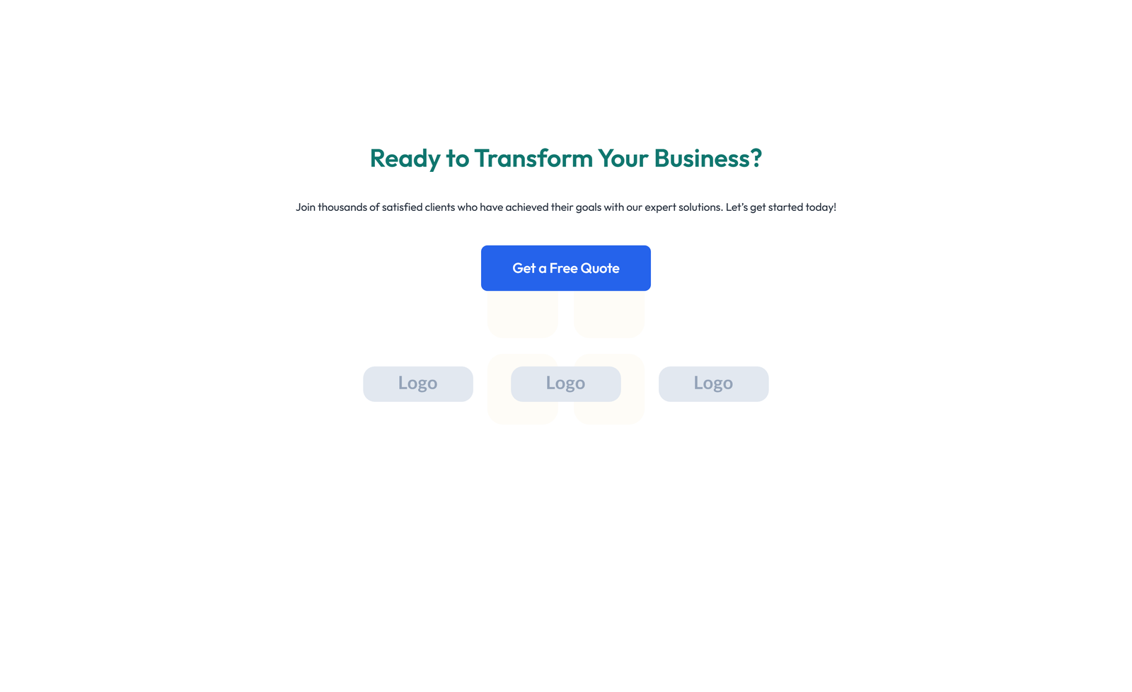 Screenshot of Split Call to Action with Text Left and Image Right 36 - Elementor CTA Sections component