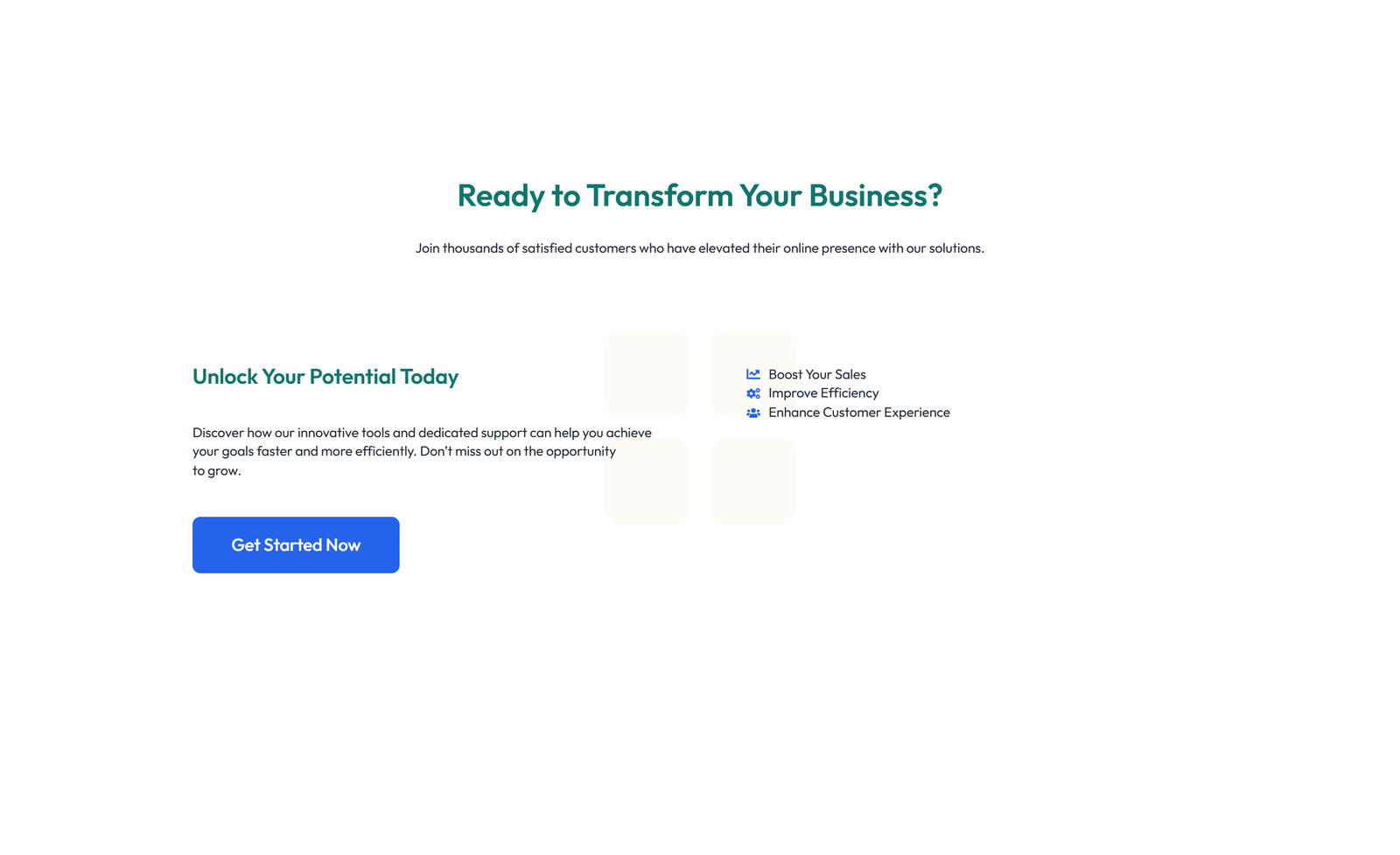 Screenshot of Call to Action with Bar: Icon, Text, CTA 41 - Elementor CTA Sections component