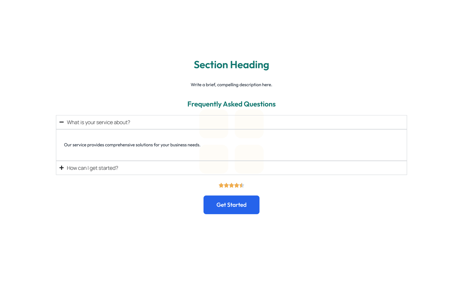 Screenshot of Split Call to Action with Text Left and Image Right 47 - Elementor CTA Sections component