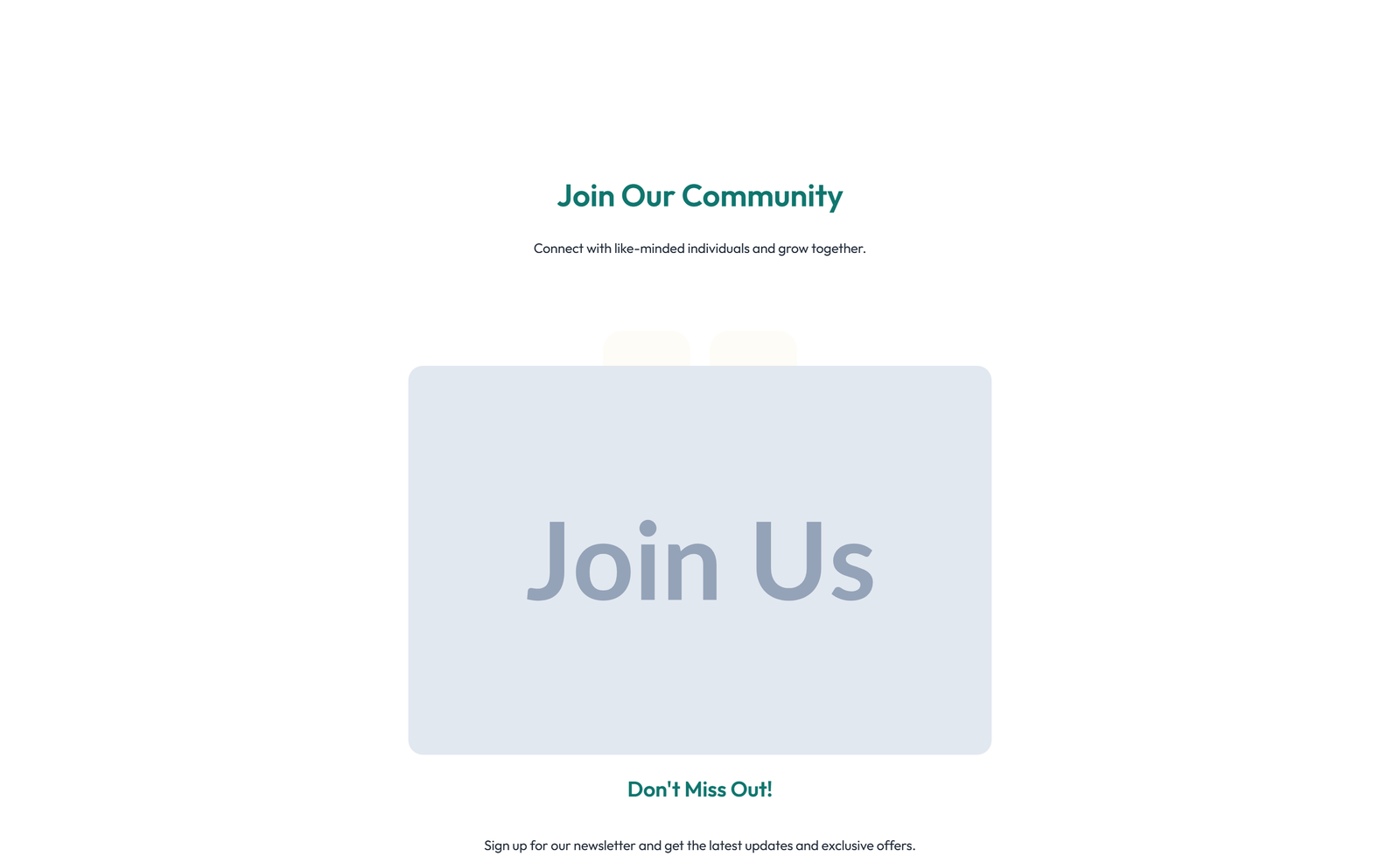 Centered Call to Action with Heading, Two CTA Buttons 49 - Elementor component