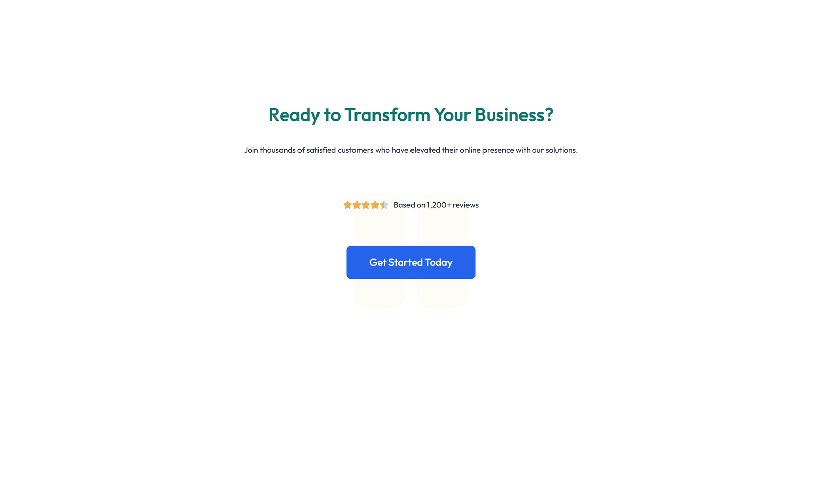 Screenshot of Split Call to Action with Text Left and Image Right 52 - Elementor CTA Sections component