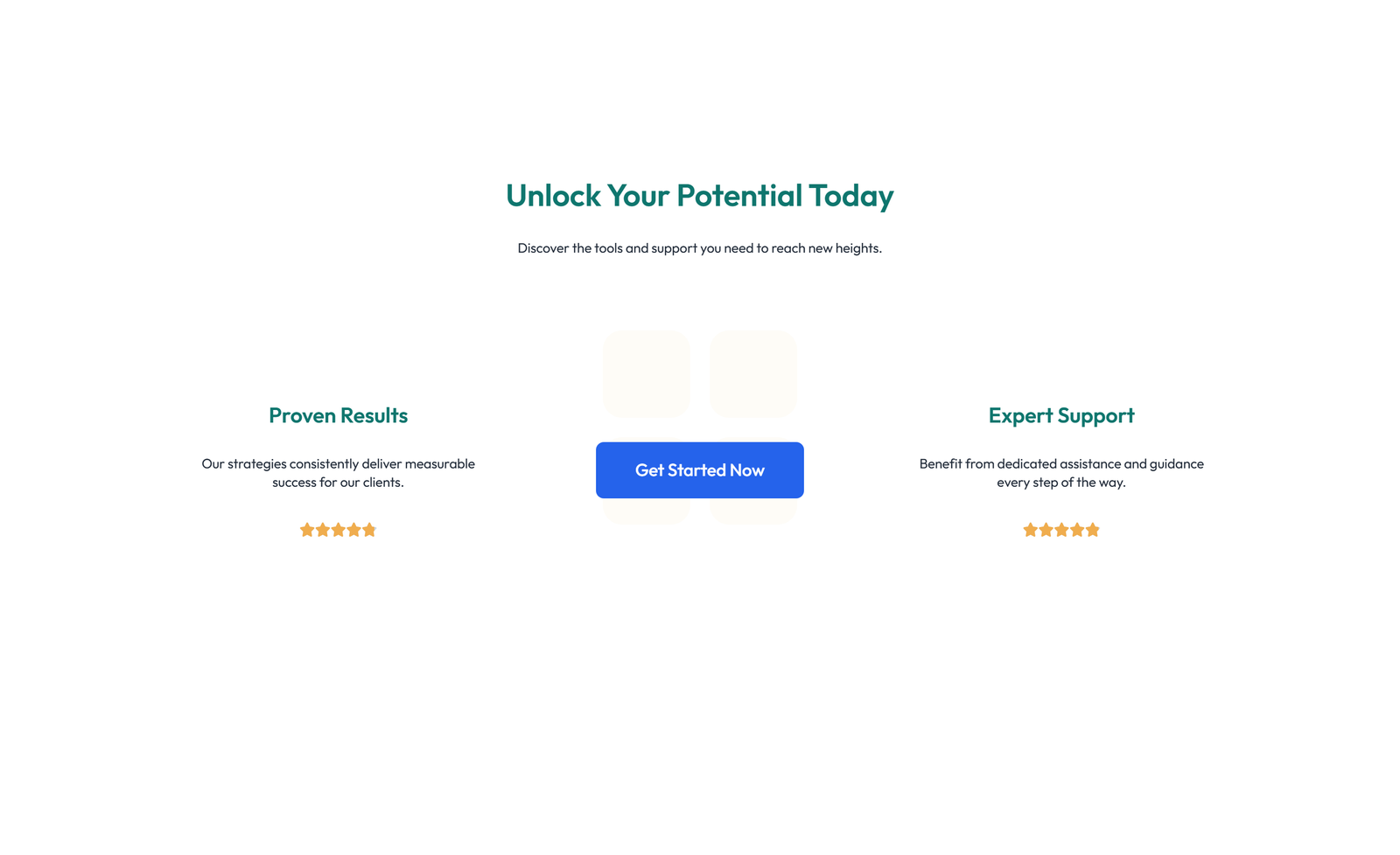 Screenshot of Split Call to Action with Text Left and Image Right 57 - Elementor CTA Sections component