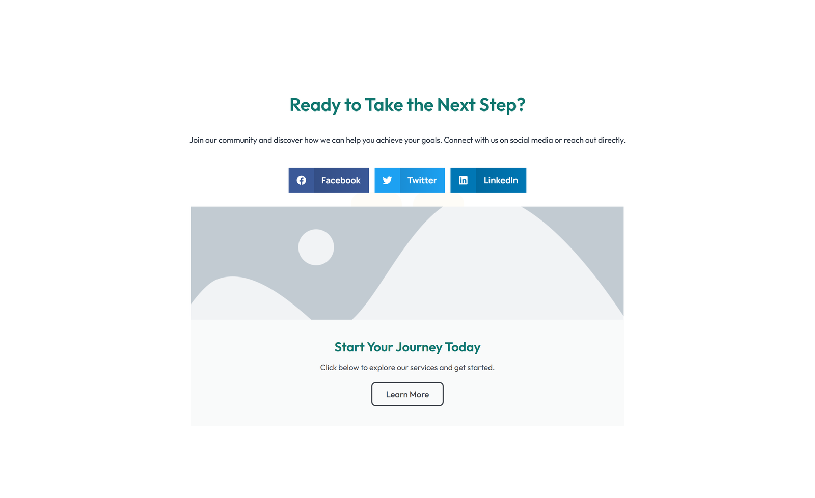 Centered Call to Action with Heading, Subtitle, CTA, Note 58 - Elementor component