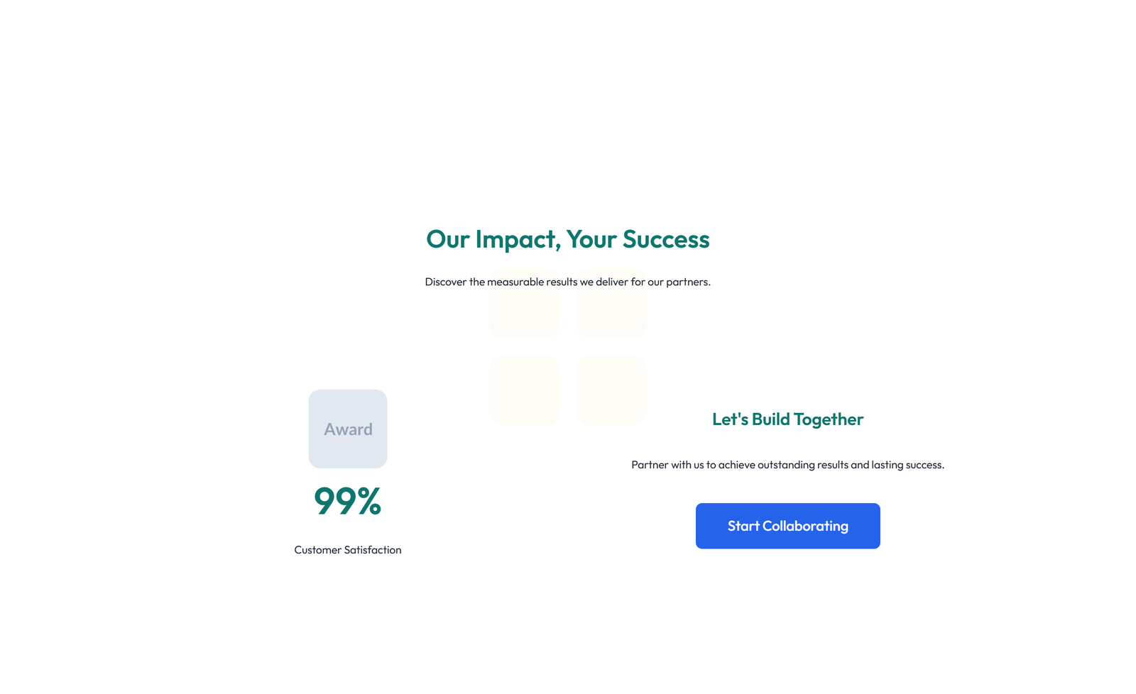 Screenshot of Split Call to Action with Text and Benefits List and 62 - Elementor CTA Sections component