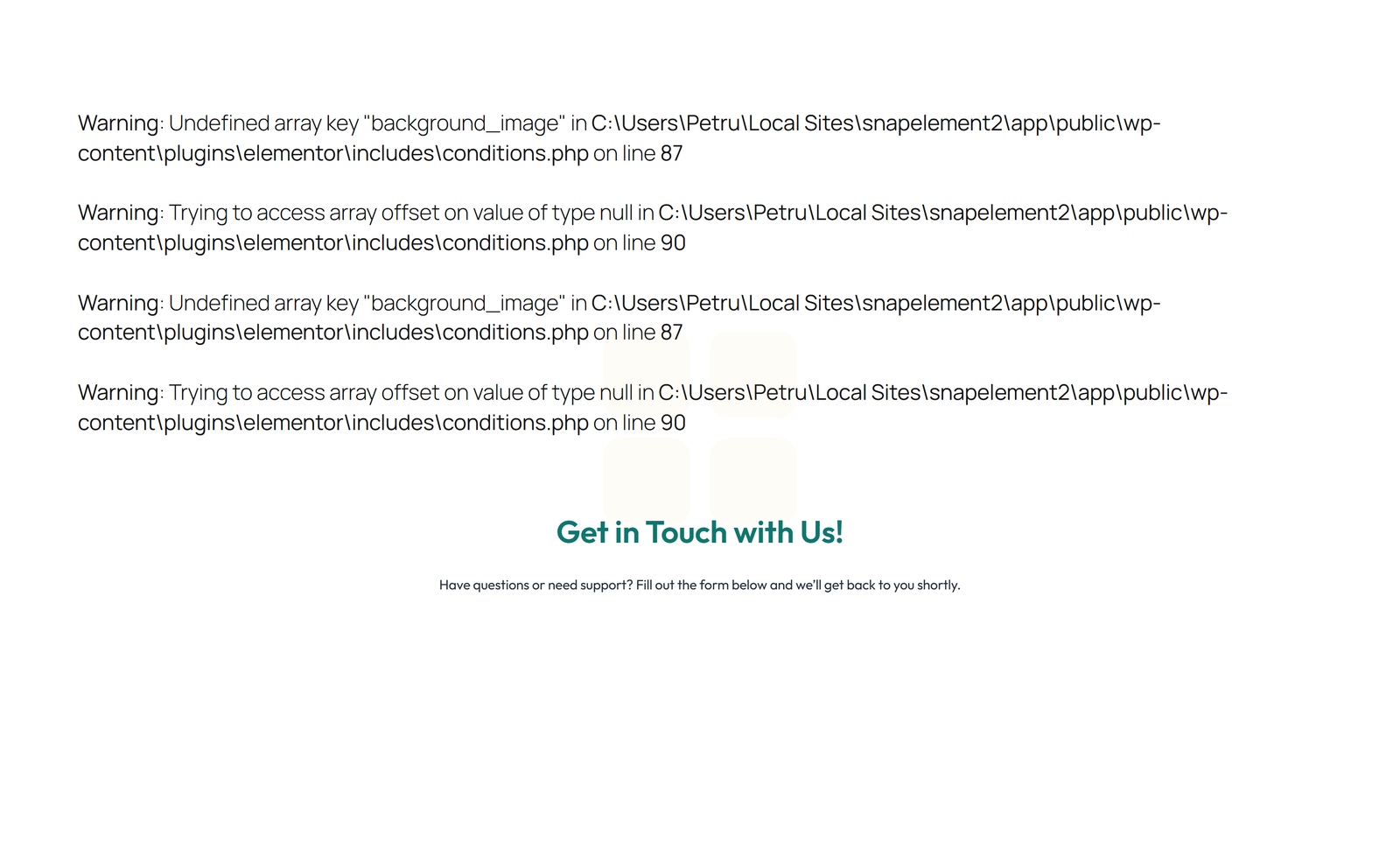 Split Call to Action with Text and Benefits List and 66 - Elementor component