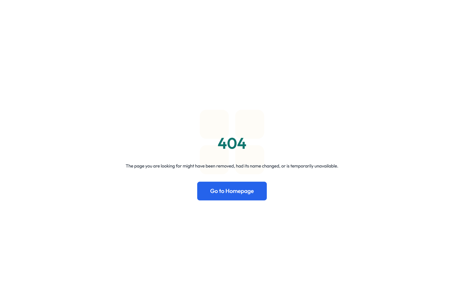 Screenshot of Error Page Design 4 4 - Elementor 404 / Error Pages component
