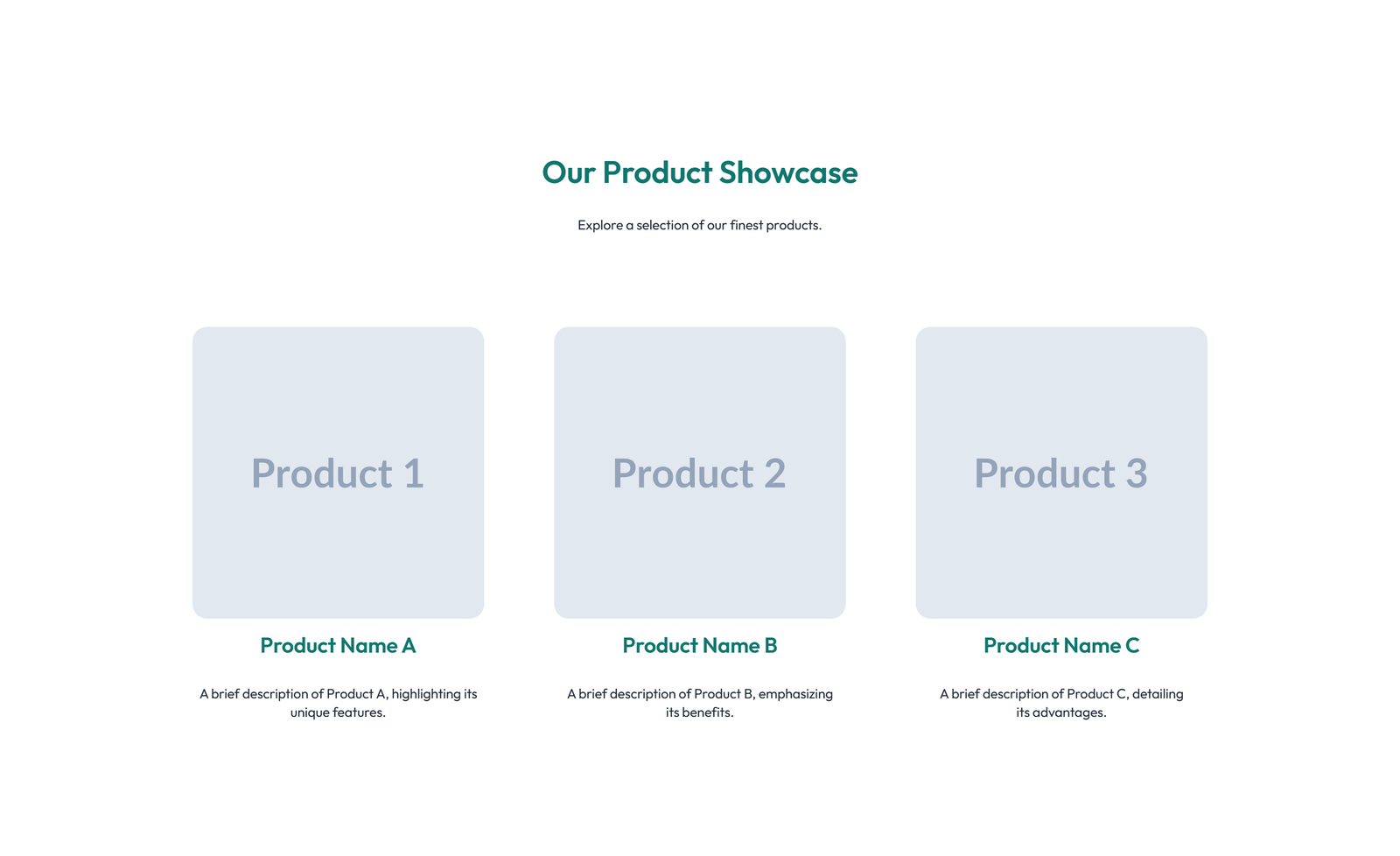 Feature Grid with 3-column Icon, Title, Text, CTA Cards 3 - Elementor component