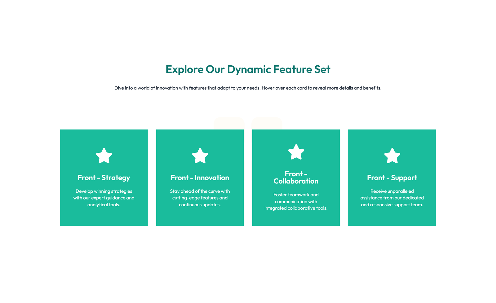 Feature Grid with 3-column Icon, Title, Text, CTA Cards 6 - Elementor component