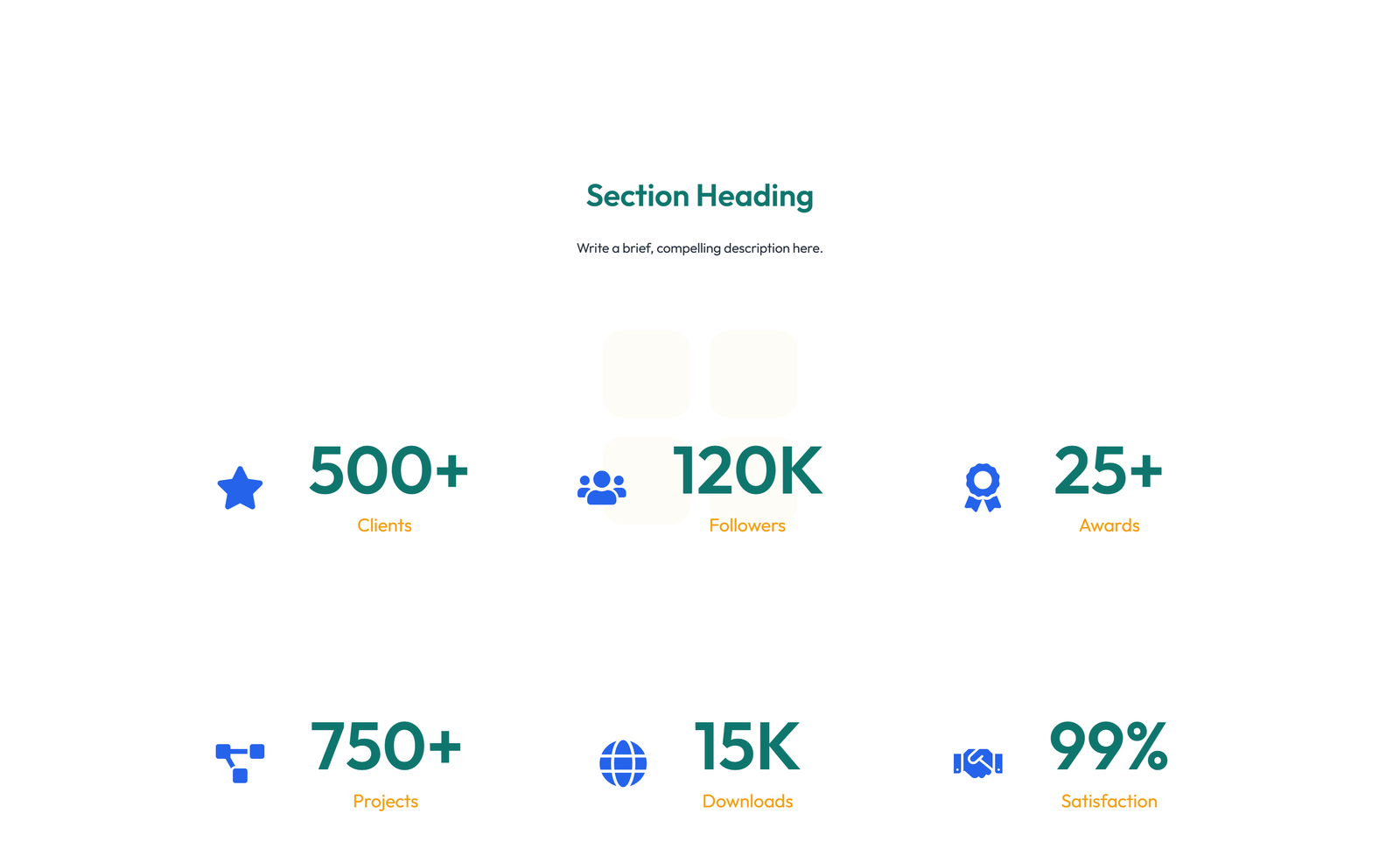 Screenshot of Feature Grid with 2-column Image, Title, Text Cards 9 - Elementor Feature Sections component