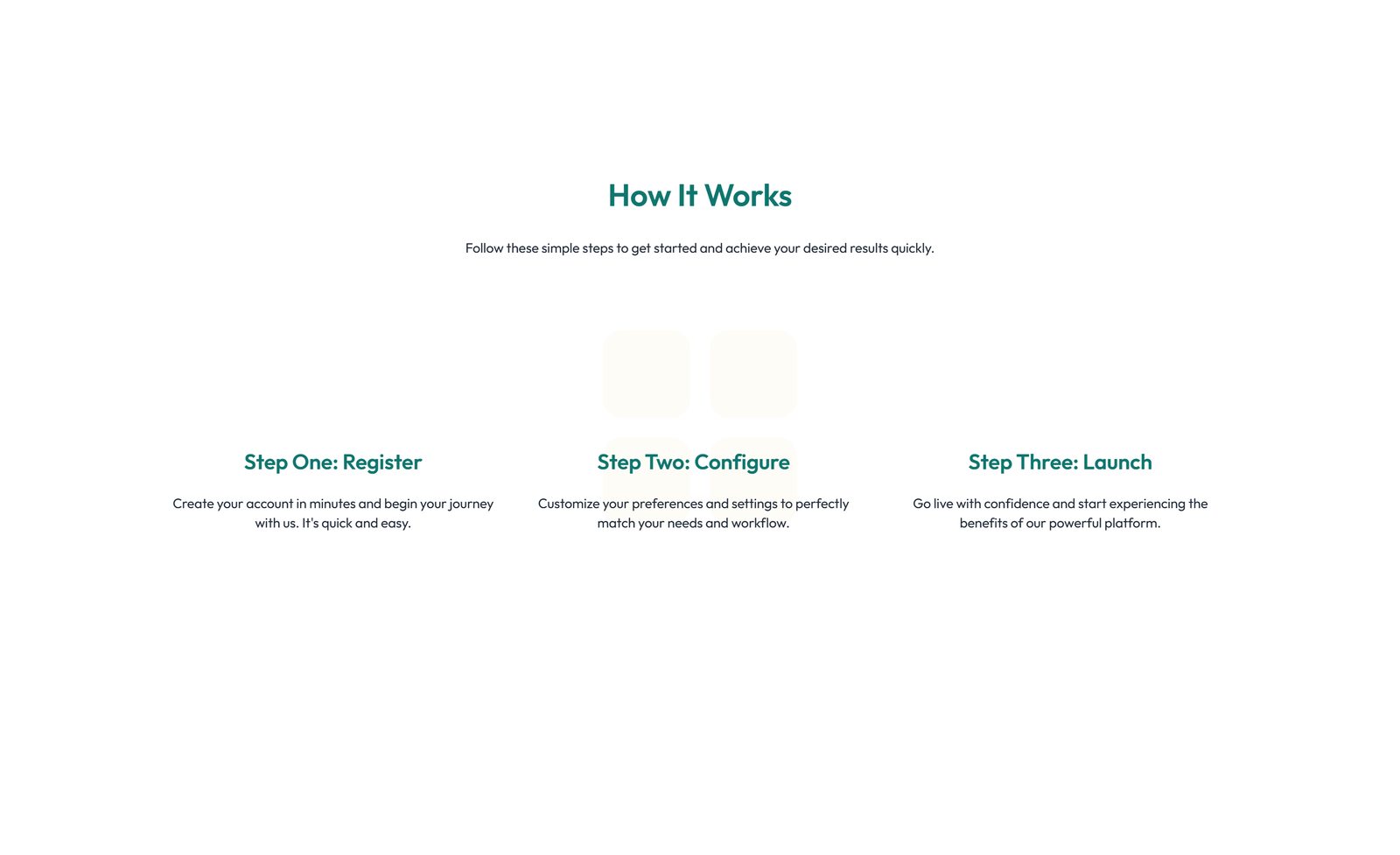 Screenshot of Feature Grid with 2-column Image, Title, Text Cards 32 - Elementor Feature Sections component