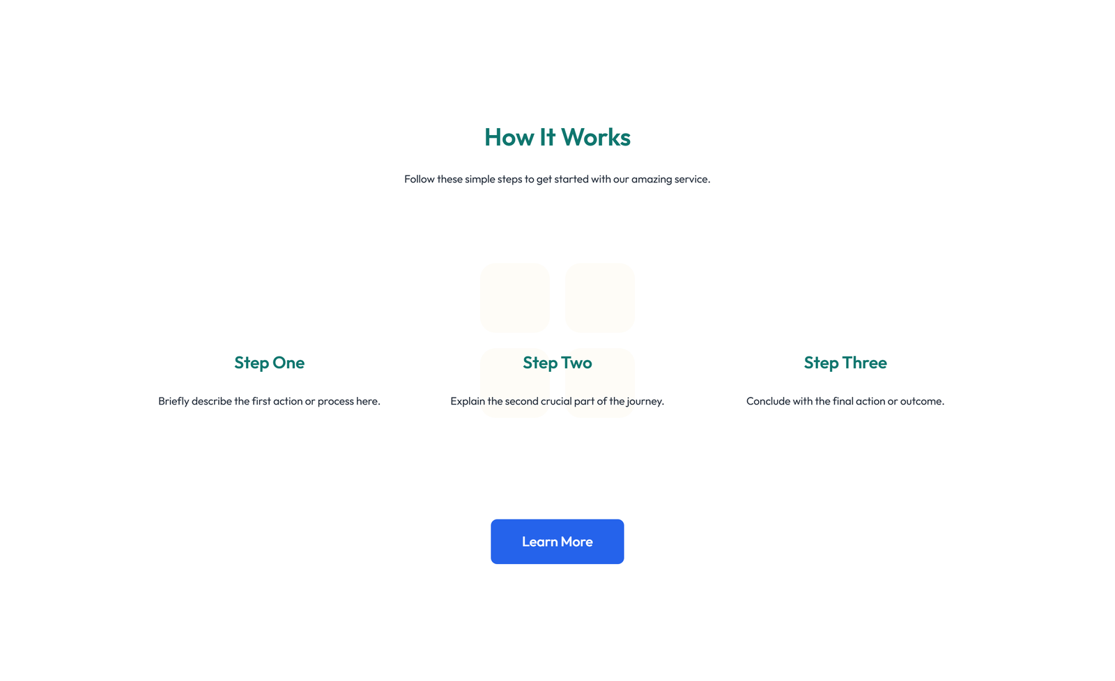 Screenshot of Feature Grid with 2-column Image, Title, Text Cards 33 - Elementor Feature Sections component