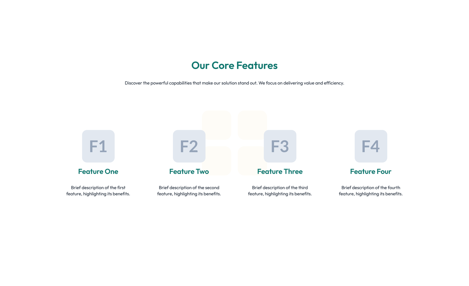 Screenshot of Feature Grid with 2-column Image, Title, Text Cards 72 - Elementor Feature Sections component
