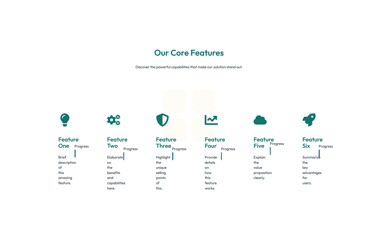 Screenshot of Feature Grid with 2-column Image, Title, Text Cards 79 - Elementor Feature Sections component