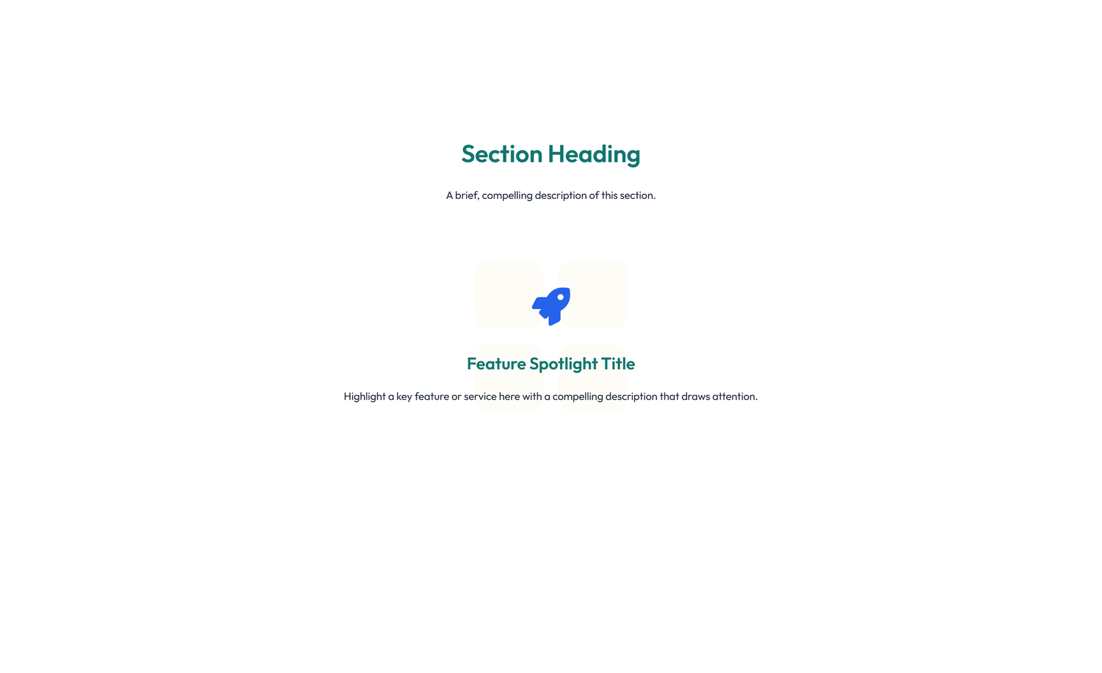 Screenshot of Feature Grid with 2-column Image, Title, Text Cards 80 - Elementor Feature Sections component