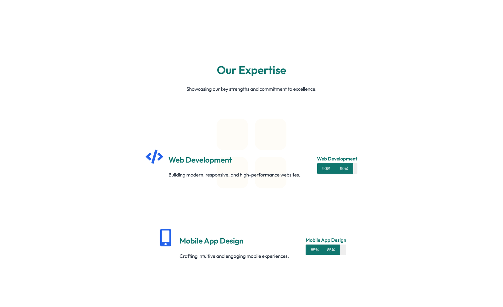 Screenshot of Feature Grid with 2-column Image, Title, Text Cards 88 - Elementor Feature Sections component