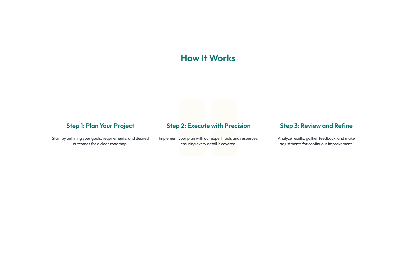 Screenshot of Feature Grid with 2-column Image, Title, Text Cards 89 - Elementor Feature Sections component