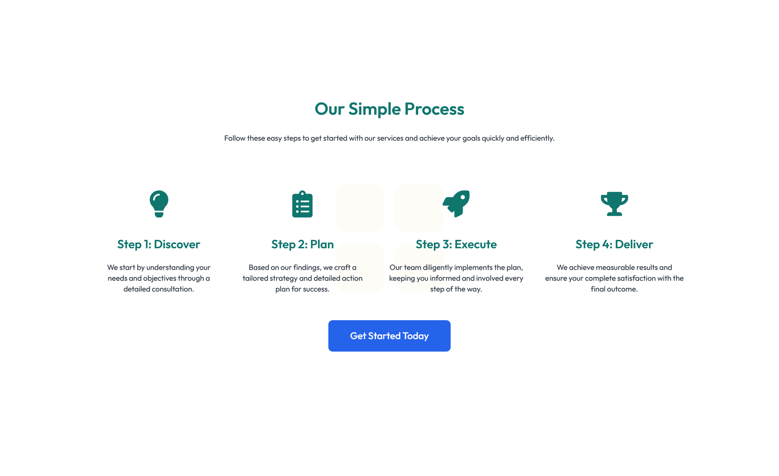 Screenshot of Feature Grid with 2-column Image, Title, Text Cards 92 - Elementor Feature Sections component