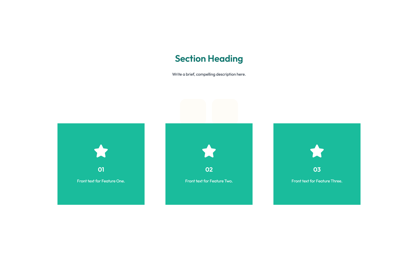 Feature Grid with 3-column Icon, Title, Text, CTA Cards 96 - Elementor component