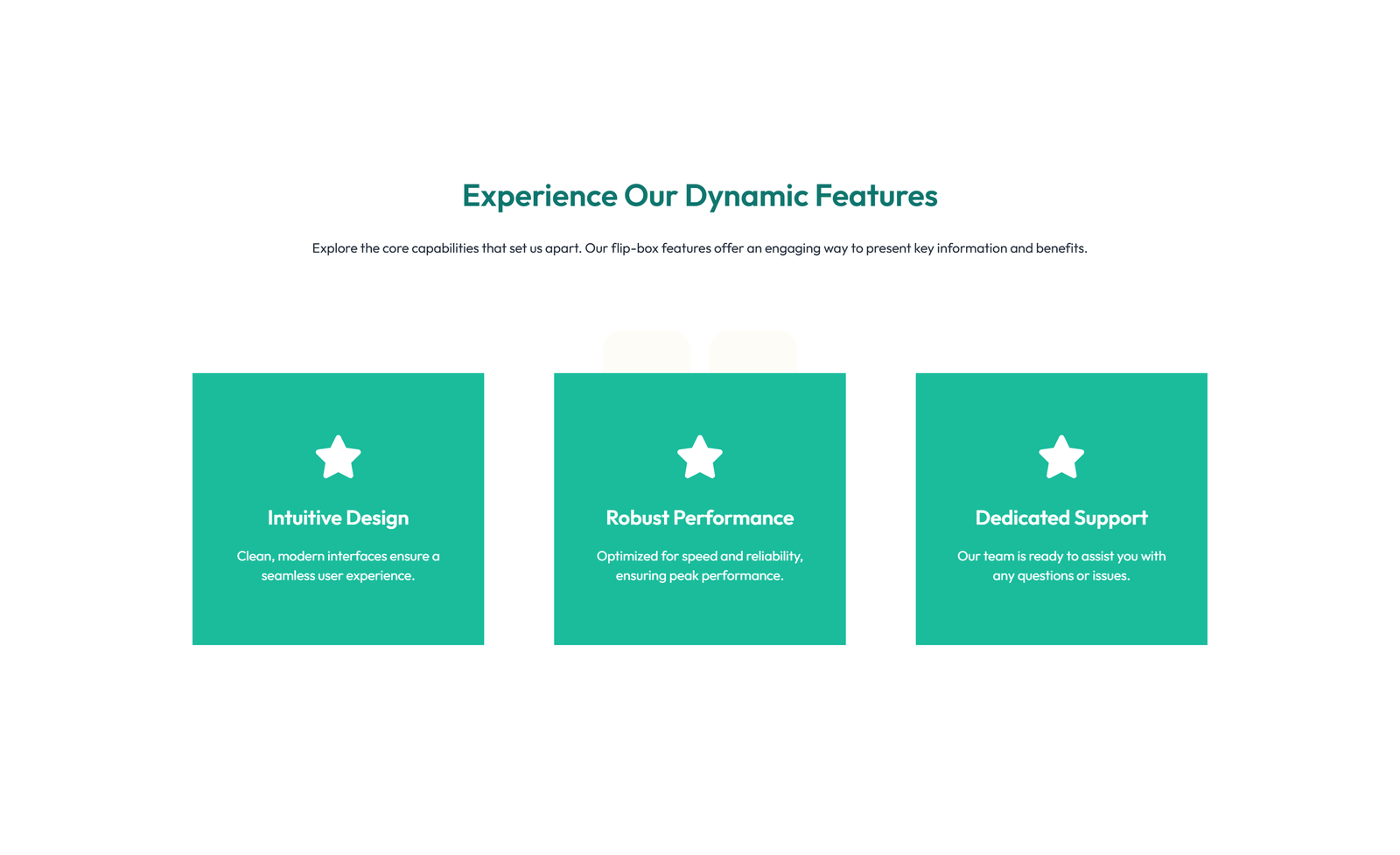 Feature Grid with 2-column Image, Title, Text Cards 112 - Elementor component