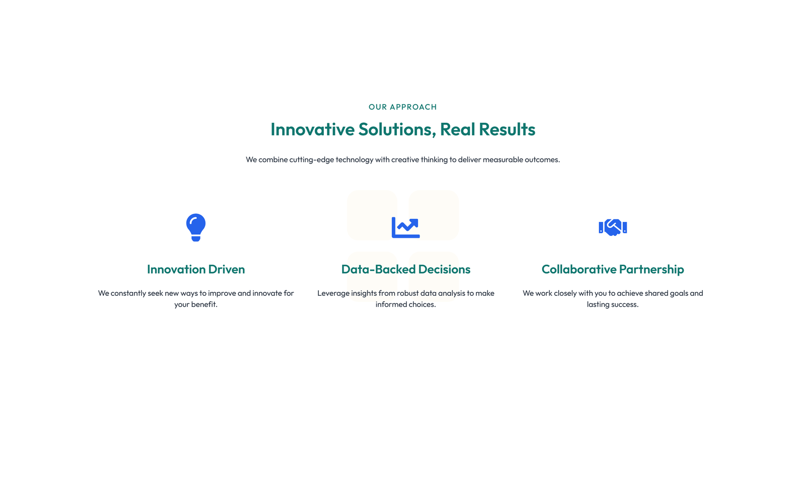 Screenshot of Feature Grid with 2-column Image, Title, Text Cards 116 - Elementor Feature Sections component