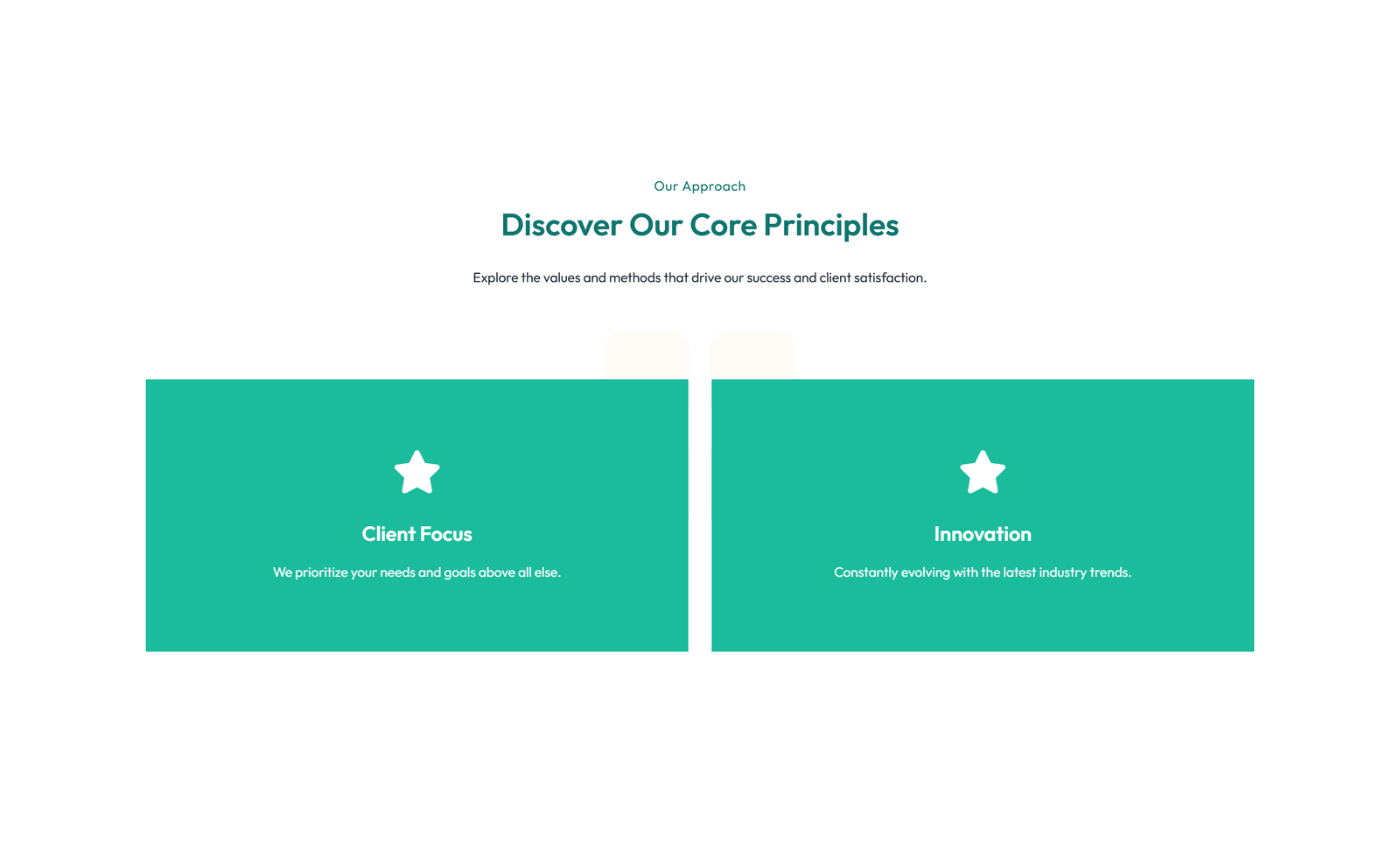 Feature Grid with 3-column Icon, Title, Text, CTA Cards 123 - Elementor component